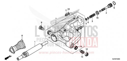 BRAS OSCILLANT GL1800CF de 2015